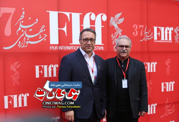 محمد حقیقت و سیدرضا میرکریمی - سی و هفتمین جشنواره جهانی فیلم فجر / عکس: پریسا فیض الهی