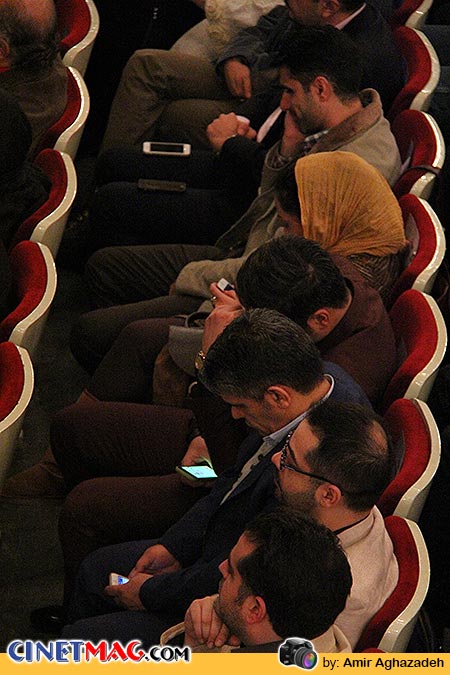 در حاشیه مراسم سی و دومین جشنواره فیلم فجر