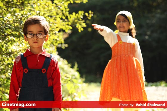 تانیا جلالیان و عرفان برزین در نمایی از مینی سریال 