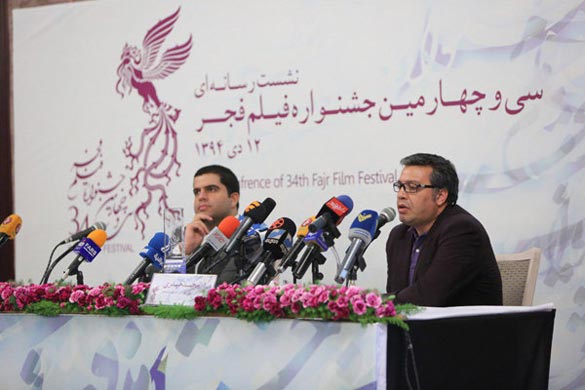 محمد حیدری - نشست خبری جشنواره با اهالی رسانه