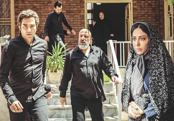 امیر جعفری لیلا اوتادی و رضا یزدانی در نمایی از فیلم سینمایی «سم پاشی»