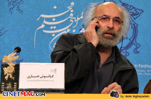 کیانوش عیاری در نشست پرسش و پاسخ فیلم «خانه پدری» - سی و دومین جشنواره فیلم فجر