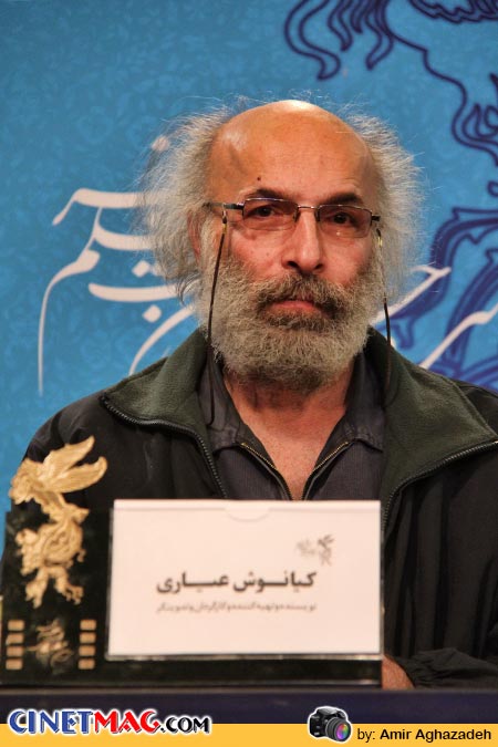 کیانوش عیاری در نشست پرسش و پاسخ فیلم «خانه پدری» - سی و دومین جشنواره فیلم فجر