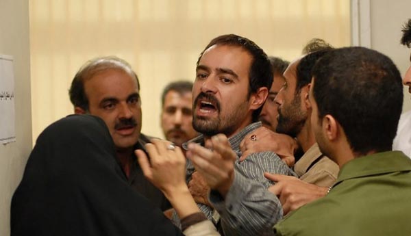 شهاب حسینی در نمایی از فیلم «جدایی نادر از سیمین»