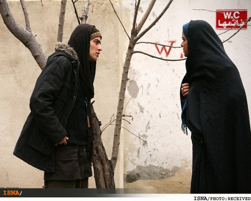 شایسته ایرانی در نمایی از فیلم 