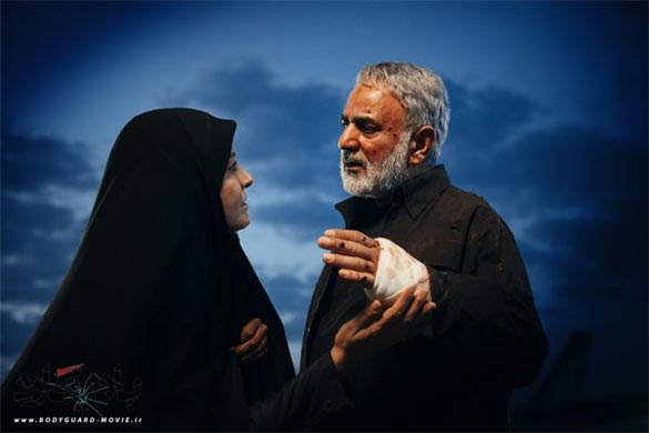 پرویز پرستویی و مریلا زارعی در نمایی از فیلم سینمایی 