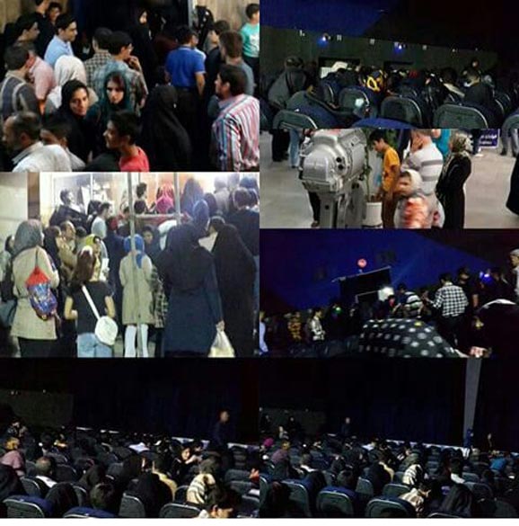 استقبال و ازدحام مردم برای فیلم محمد رسول الله در سینما فرهنگ تهران