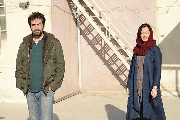 ترانه علیدوستی و شهاب حسینی در نمایی از فیلم 