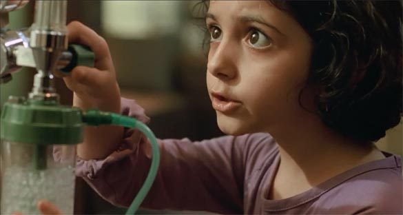 کیمیا حسینی در نمایی از فیلم جدایی نادر از سیمین